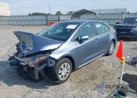 2021 Toyota Corolla L z USA, uszkodzony, nr VIN 5YFDPMAE6MP175282